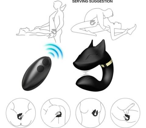 Armony Fox For Couples Remote Control Black