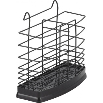 Rosberg Сушилник за прибори Rosberg R53003B, 16.6х5.8х6.5 см, Черен (55R53003BB)