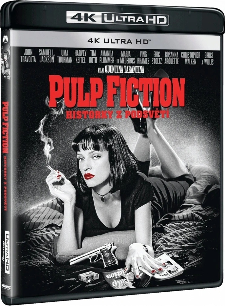 Tohle je absolutní vítěz srovnávacího testu - produkt Pulp Fiction Historky z podsvětí 4K UHD BD