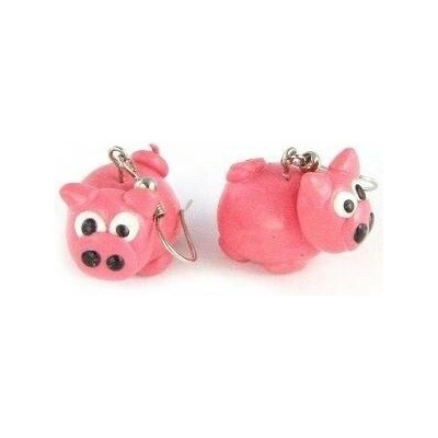 Fimos náušnice Fimo prasátka S1287