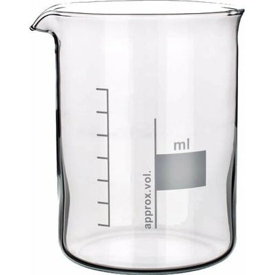 Nízká skleněná kádinka 5 ml, borosilikátové sklo BORO 3.3 - SIMAX