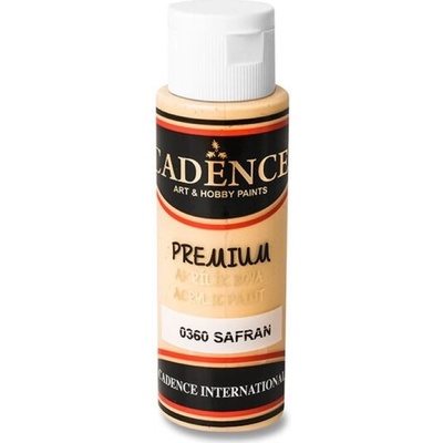 Cadence Premium Akrylové farby 70 ml, šafranová