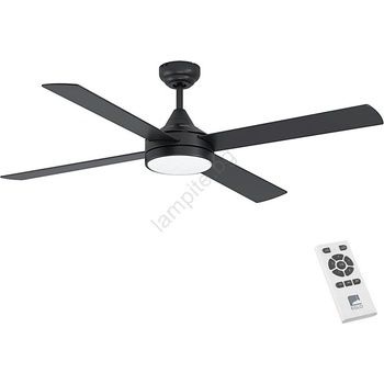 EGLO 35085 - LED Димируем таванен вентилатор TRINIDAD LED/20W/230V черен + дистанционно (EG35085)