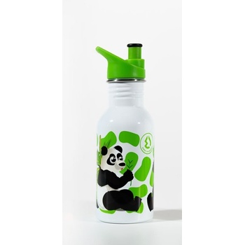 Water Revolution nerezová láhev Panda Potravinářská nerezová ocel 18/8 500 ml