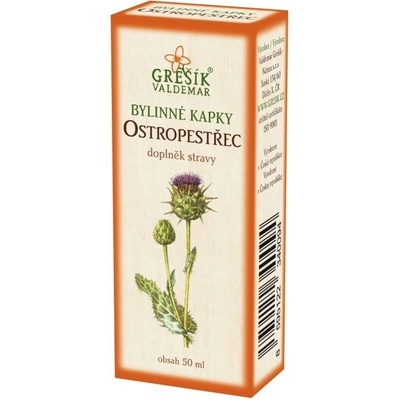 Grešík Ostropestřec kapky Devatero bylin 50 ml