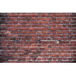 DIMEX ART Флизелинов фототапет тъмночервени тухли 375 x 250 см