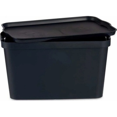 Kipit Uzavíratelný box s víkem COMPACT 24 l černý