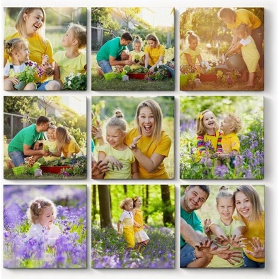 FotoŠkoda Viacdielny obraz - 9 fotoplatien 30 × 30 cm