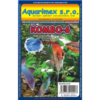 Aquarimex Kombo 6 mrazené 100 g