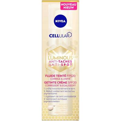 NIVEA Cellular Luminous 630 proti pigmentovým skvrnám SPF 20 40 ml