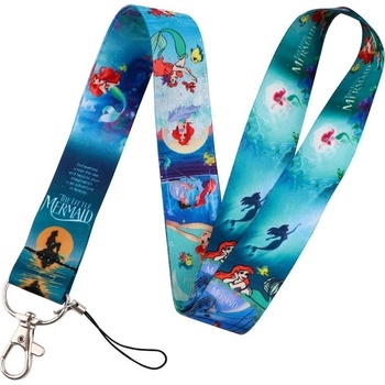 Snúrka na krk Malá Mořská Víla Ariel