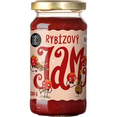 Koldokol JAM Rybízový bio 230 g