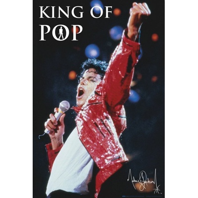 CurePink: | Plakát Michael Jackson: King of pop (61 x 91,5 cm) [GPE6061]