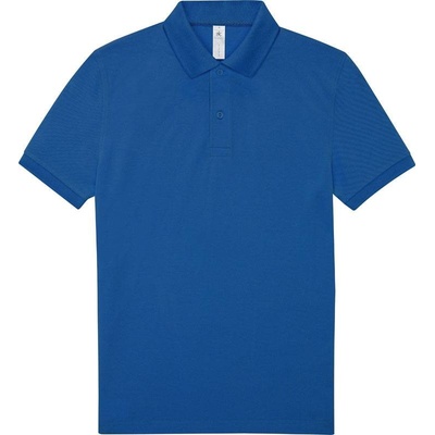 B&C My Polo 180 Piqué polo tričko modré royal