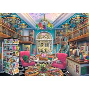 Ravensburger - Puzzle Palace of Books - 1 000 piese