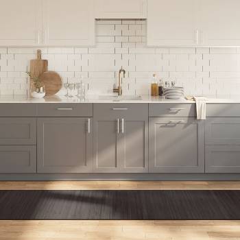 Image 1 of vidaXL Килим, правоъгълен, тъмнокафяв, 70x500 см, бамбук (376893)