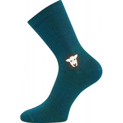 Voxx ponožky Barefootik merino 3 pár 124978 modro-zelená