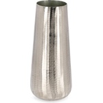 Bizzotto ДЕКОРАТИВНА КАШПА chisel 34cm СРЕБРО (0184272)