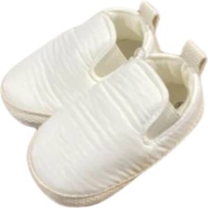 Leoncino Бебешки муселинови буйки Leoncino - Moccasins, размер 19, бели (5202-6) - baby