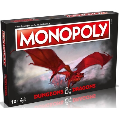 Winning Moves Настолна игра Monopoly - Dungeons and Dragons (WM02022)