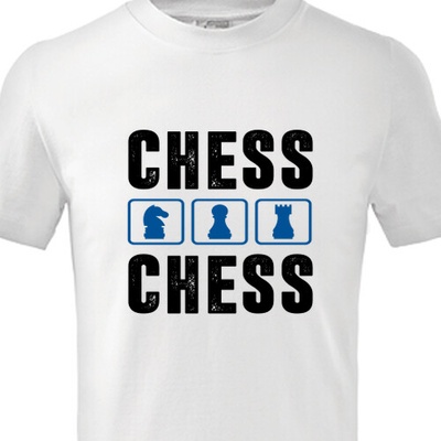 Dětské tričko pro šachisty Chess dětské