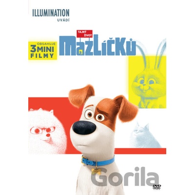 Tajný život mazlíčků DVD