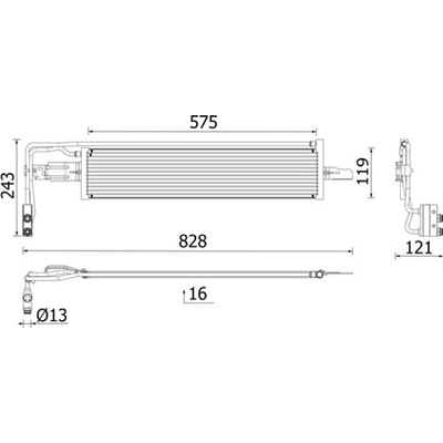 MAHLE ORIGINAL Chladič oleja automatickej prevodovky CLC 319 000P