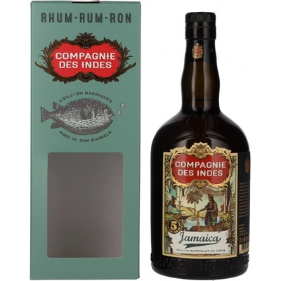 Compagnie des Indes Jamaica 5y 43% 0,7 l (holá láhev)
