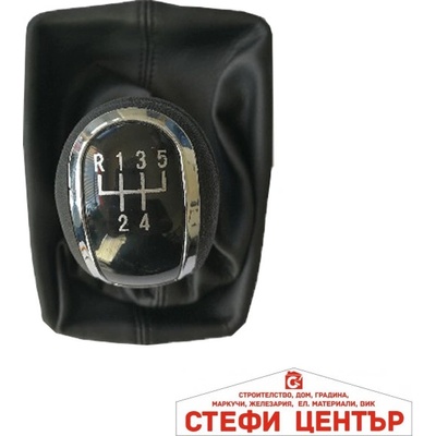 Paolo Топка за скоростен лост с маншон 5 скорости съвместима с Audi A4 2008-2013 (58198)