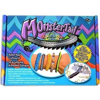 Rainbow Loom Bands Sada Monster Tail 600ks