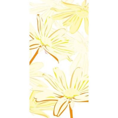 Dimex S-345 vliesová fototapeta na zeď Marguerite yellow rozměry 110 x 220 cm