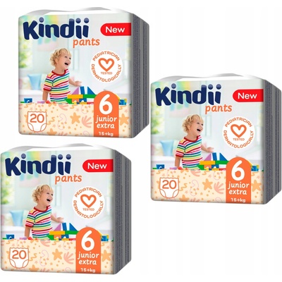 Kindii Savé Junior Extra 6 15+ kg 20 ks +
