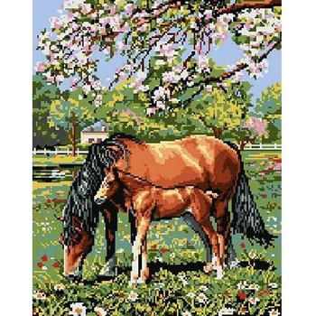 Image 1 of Казанлъшки гоблени Гоблен Кобилката с кончето Anchor (Немски)