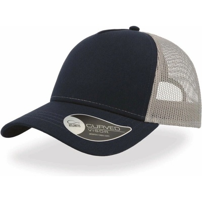 Atlantis Headwear Rapper Trucker 5 panelová COT33802066899-navy/grey Navy/šedá