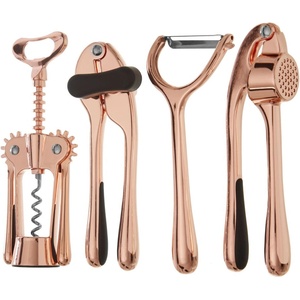 Premier Housewares Метален ком лект кухненски  рибори 4 бр. Paragon - Premier Housewares (0805424)