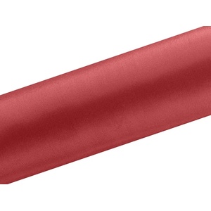 PartyDeco Червен сатен 16 см x 9 м