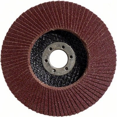 BOSCH Lamelový brusný kotouč x431, standard for metal 125 mm, 22,23 mm, 40