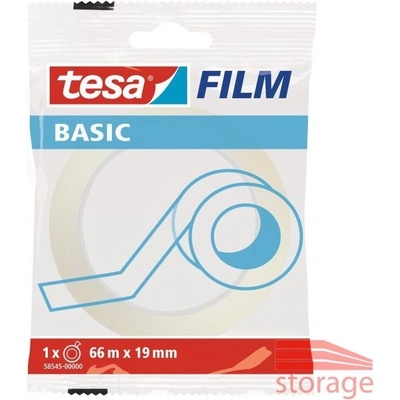 Tesa Basic kancelárska páska 19 mm x 66 m