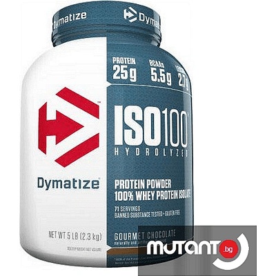 Dymatize Суроватъчен протеин Dymatize ISO 100 2.264kg