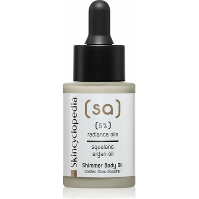 Skincyclopedia Shimmer Body rozjasňujúci olej na telo 30 ml