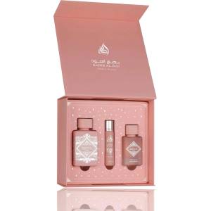 LATTAFA Подаръчен комплект Lattafa Badee Al Oud Noble Blush 100ml + 50ml + 12ml Женски Парфюми