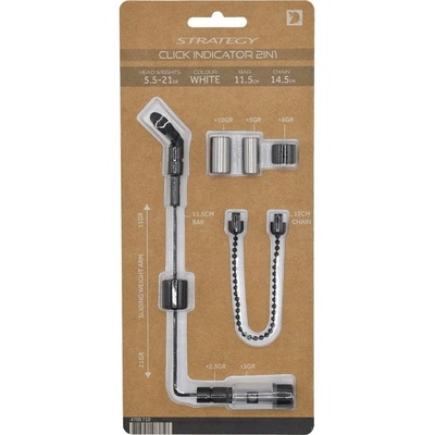 Spro Strategy Signalizátor Click Indicator 2 in 1 White
