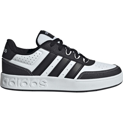 adidas detská voľnočasová obuv Breakbase J biela čierna