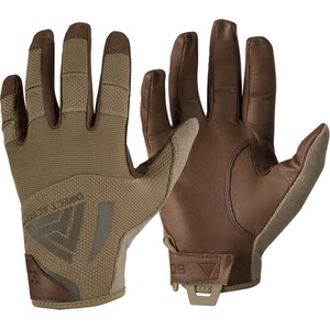 Direct Action® Ръкавици Hard Gloves - кожени - Койот Браун (GL-HARD-GLT-CBR)