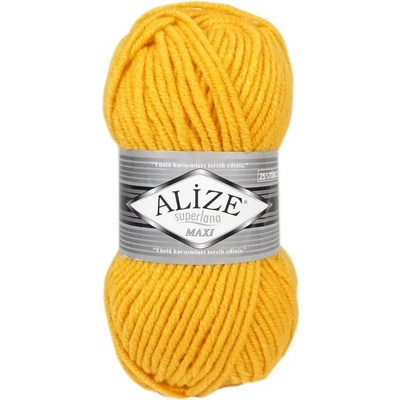 Alize Superlana Maxi 488 žlutá