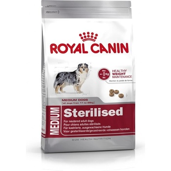 Royal Canin Royal Canin Medium Sterilised Храна за кучета, суха, за кастрирани, възрастни, с царевица и птиче месо, 3.5 kg