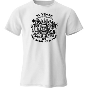 FITNESS 1 T-Shirt Birthday | 15 Years Feeding the Hustle S