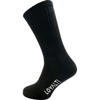 Loyalti Чорапи Loyalti 8-Pack Logo Crew Socks - Black