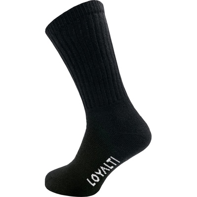 Loyalti Чорапи Loyalti 8-Pack Logo Crew Socks - Black