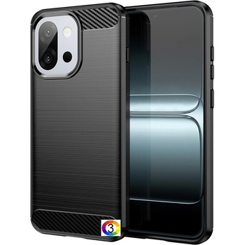OnePlus 13s 5G / OnePlus 13T 5G Удароустойчив Carbon Fiber Калъф и Протектор